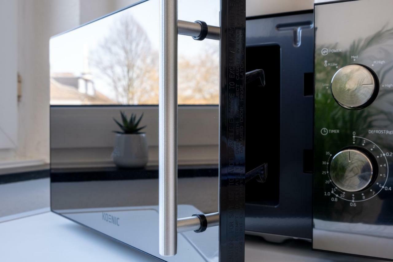 Helles Design-Appartement An Der Messe Essen Luaran gambar