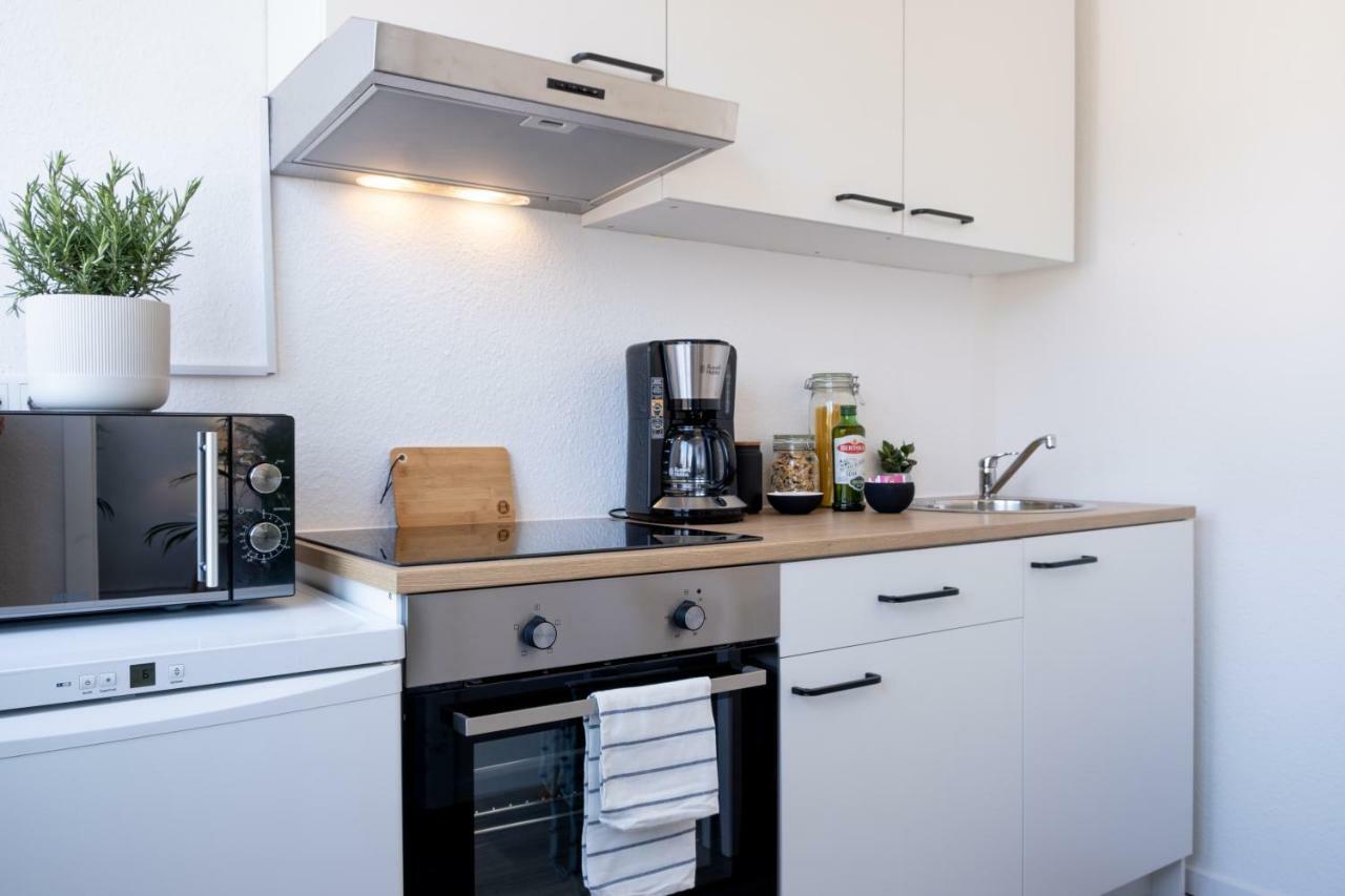 Helles Design-Appartement An Der Messe Essen Luaran gambar